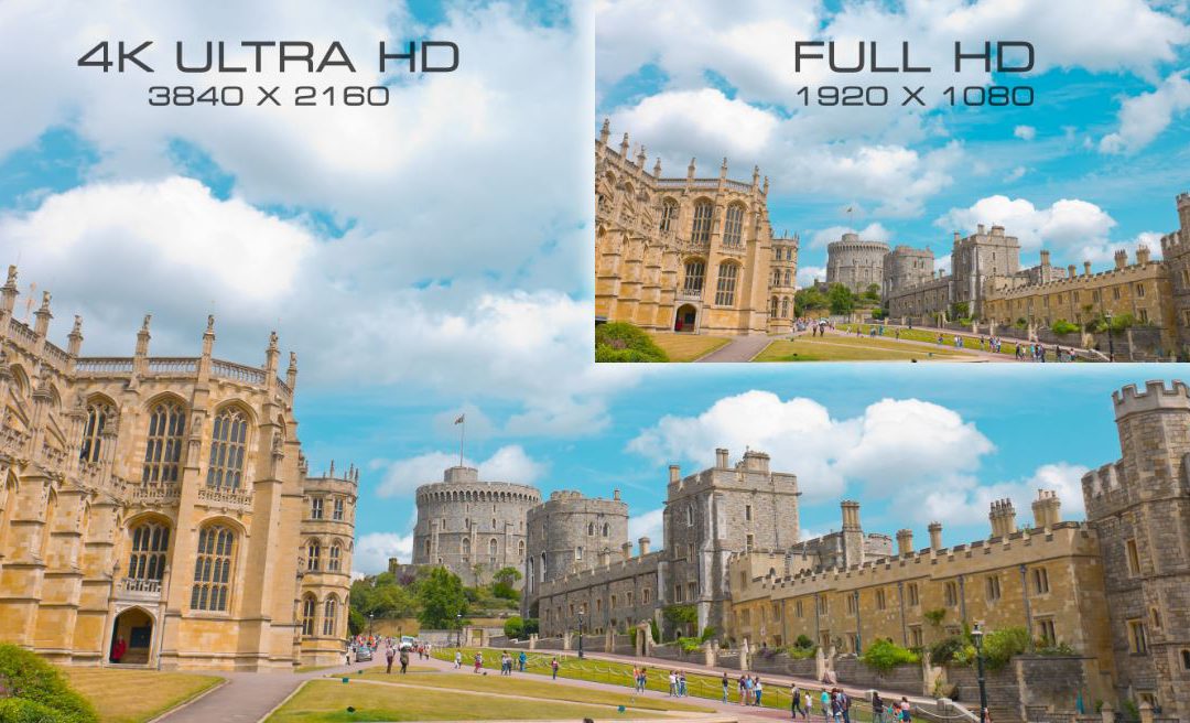 Videovigilancia de 8 Megapixel TurboHD vs. Full HD 2 Megapixel