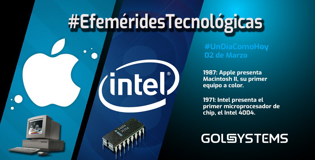 Efemérides Tecnológicas del 02 de Marzo