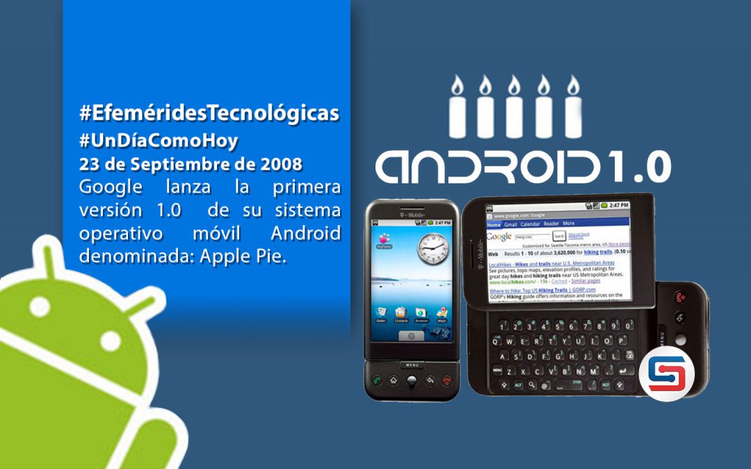 Google lanza Android 1.0 Apple Pie