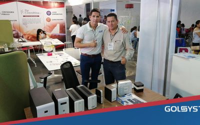 CDP Protección de Energía en el stand de Golsystems
