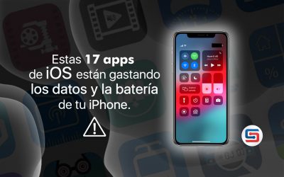 Estas apps están gastando los Dato y Batería de tu iPhone.