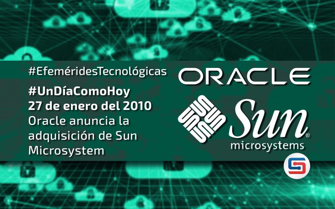 Oracle anuncia la adquisición de Sun Microsystem