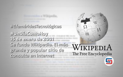 Se funda Wikipedia