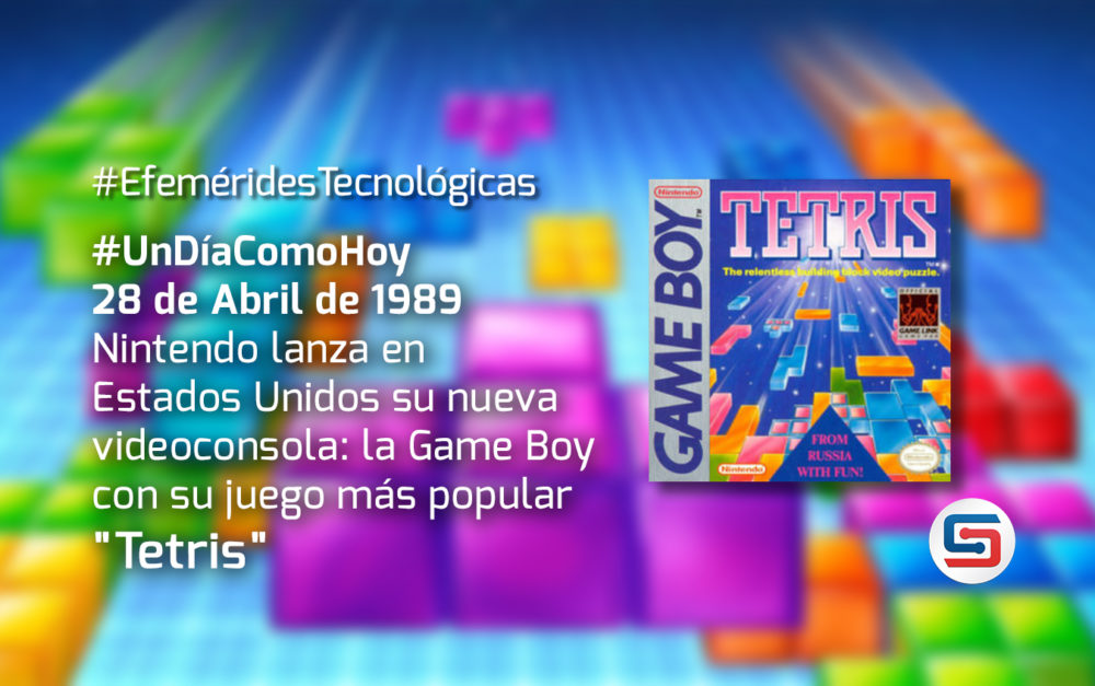 Nintendo lanza la Game Boy con su juego más popular «Tetris»