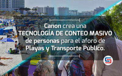 Canon crea una tecnología de conteo masivo de personas