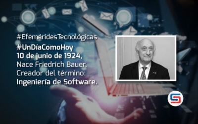 Nace Friedrich Bauer. Creador del término: Ingeniería de Software