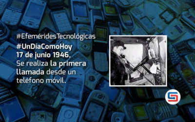 Se realiza la primera llamada desde un teléfono móvil
