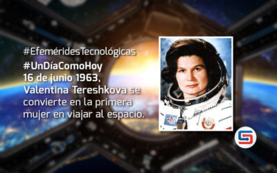Valentina Tereshkova se convierte en la primera mujer en viajar al espacio