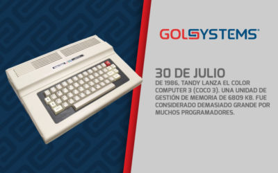 Tandy lanza el Color Computer 3, conocido como el CoCo 3