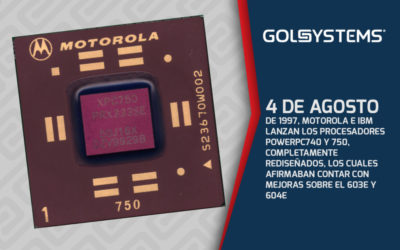 Motorola e IBM lanzan PowerPC 740 y 750