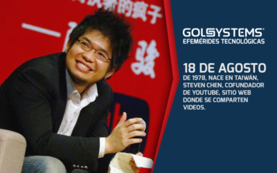 Nace Steve Chen, co-fundador de Youtube