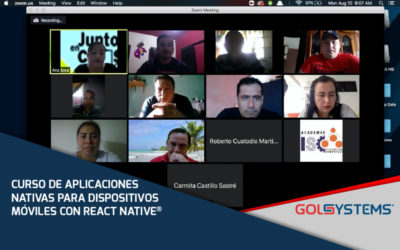 Curso de Aplicaciones nativas para dispositivos móviles con Framework React Native