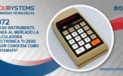 Texas Instruments lanza su calculadora Datamath