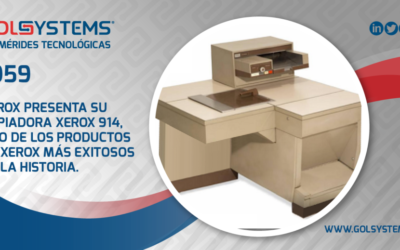 Se lanza la Xerox 914 e inicia la revolución de copia de documentos