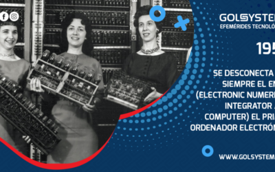 Se desconecta para siempre el ENIAC, el primer ordenador electrónico