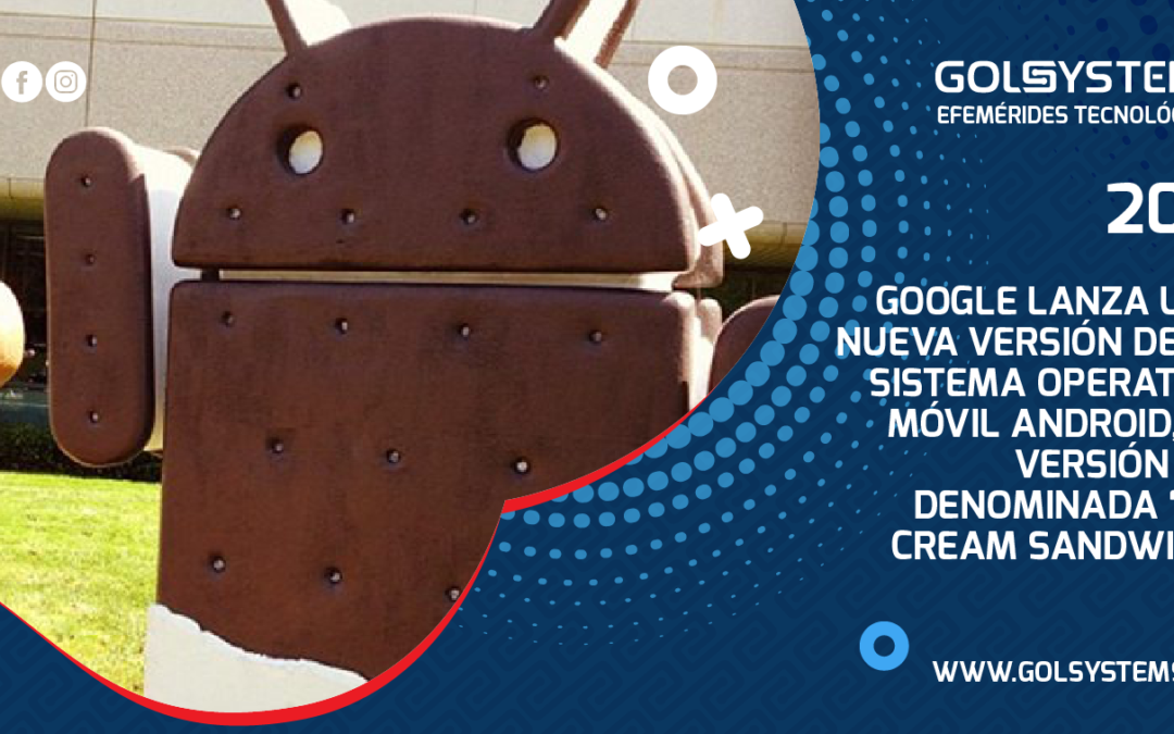 Google lanza Android 4.0 «Ice Cream Sandwich»