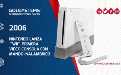 Nintendo lanza «Wii». Primera video consola con mando inalámbrico
