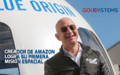 Jeff Bezos, creador de Amazon va al espacio en el primer vuelo exitoso comercial