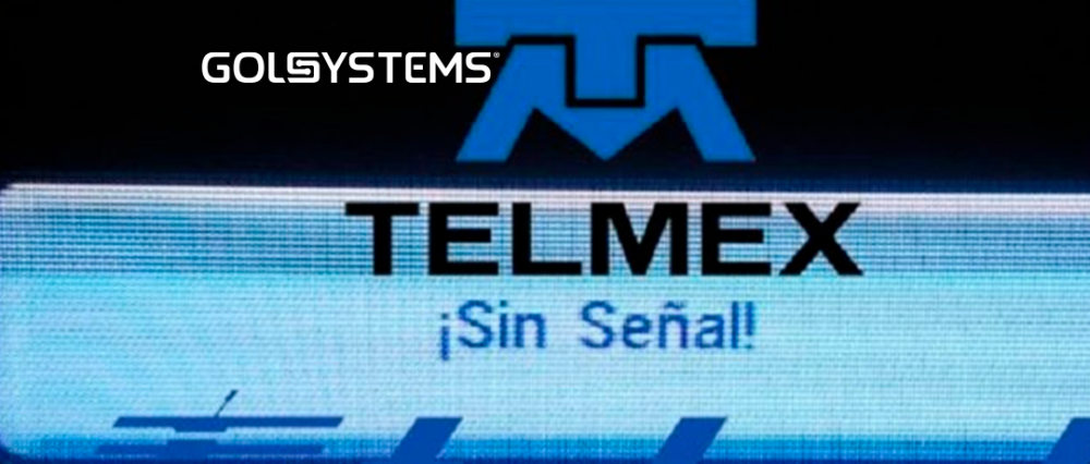 Reportan fallas en servicio de Telmex