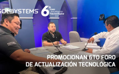 Promocionan 6º Foro de Actualización Tecnológica