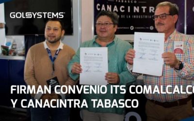 Firma de convenio entre Canacintra y TeCNM Campus Comalcalco