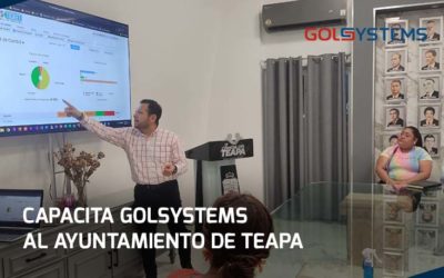 Recibe ayuntamiento de Teapa capacitación sobre GOLSTICKET