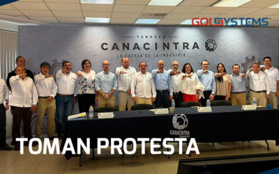 Toman protesta para el periodo 2023-2024 en Canacintra Tabasco