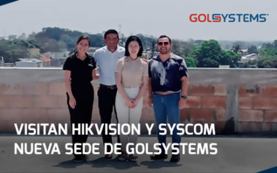 Representantes de HIKVISION visitan la nueva sede de GOLSYSTEMS