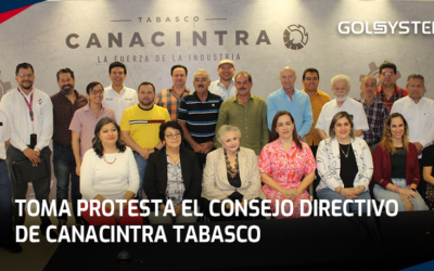 Toma protesta Consejo Directivo de Canacintra Tabasco