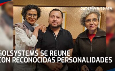 Se reúne Director de GOLSYSTEMS con reconocidas personalidades