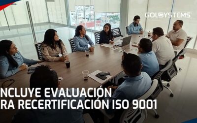 Concluimos la semana de evaluación para recertificación ISO 9001:2015