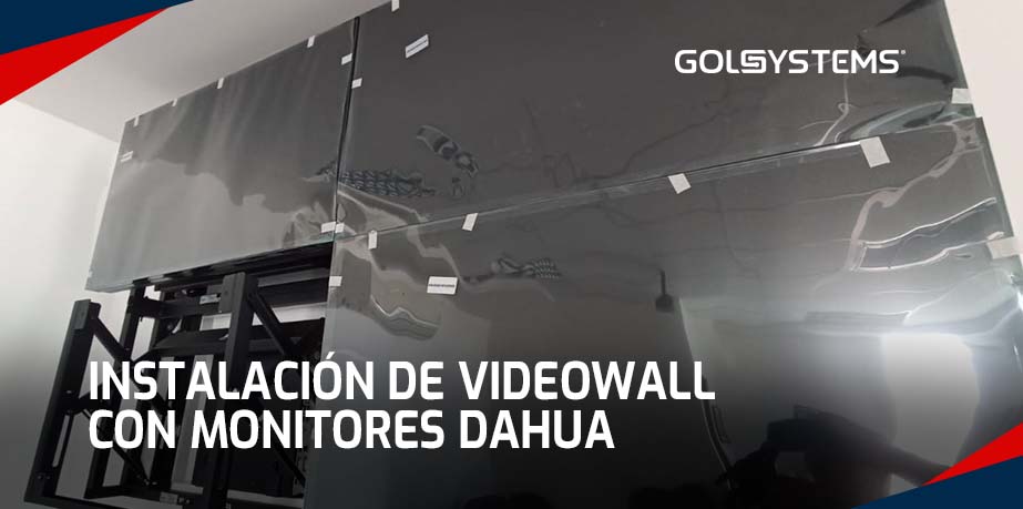 Instalación de monitores Dahua