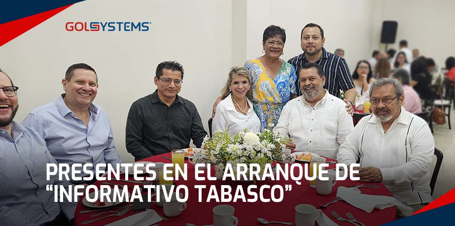 Presentes en el lanzamiento de “Informativo Tabasco”