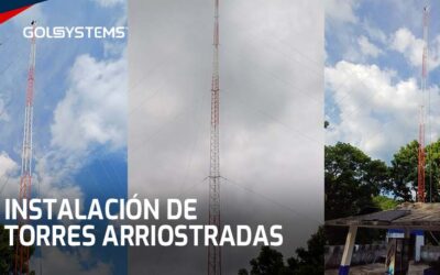 Instalación de Torres Arriostradas