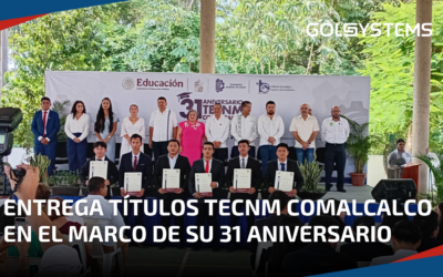 TecNM Comalcalco celebra entrega de títulos en su 31 aniversario