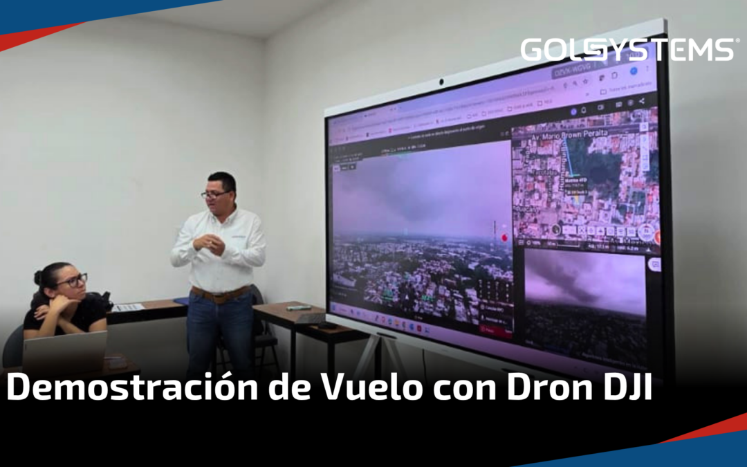 Golsystems realizó demostración tecnológica con DJI Matrice 4TD y Dock 3